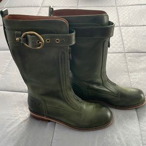 Lucky brand leather boots